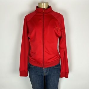 Y-3  adidas track Jacket women’s Approx Size small red